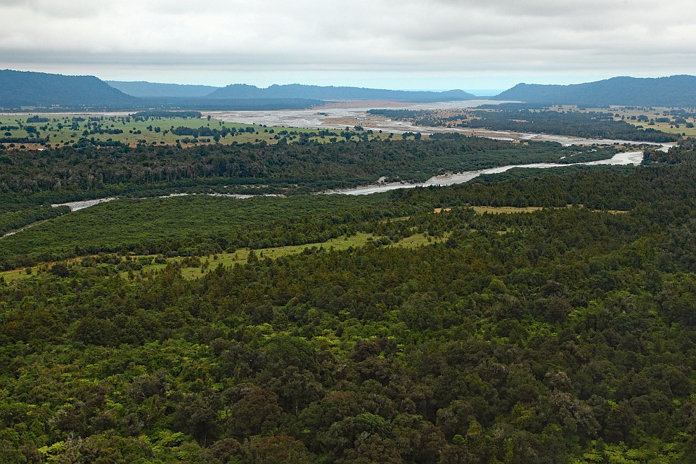 Zusammenfluss Fox River und Cook River